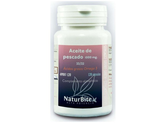 Naturbite Aceite De Pescado 1000Mg 60Caps