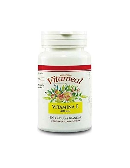 Vitameal Vitamina E 400Ui D-Alpha Tocopherol 100Caps