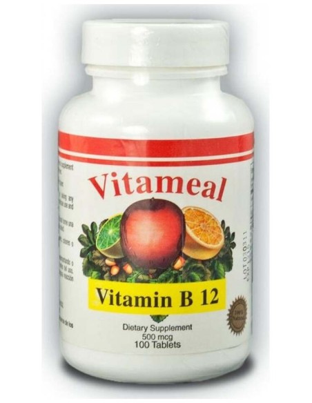 Vitameal Vitamina B12 500Mcg 100 Tabletas