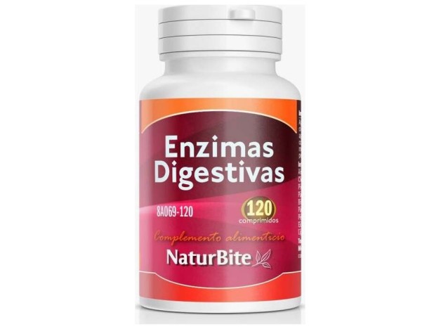 Naturbite Enzimas Digestivas 120Comp