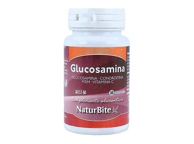 Naturbite Glucosamina Condroitin Msm Vit C 60Comp