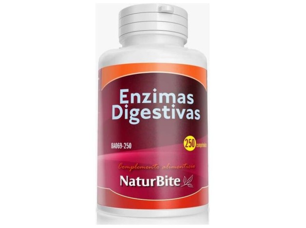 Naturbite Enzimas Digestivas 250Comp