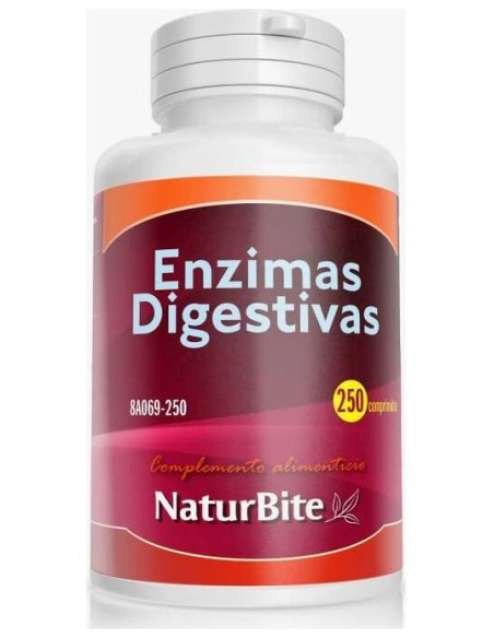 Naturbite Enzimas Digestivas 250Comp