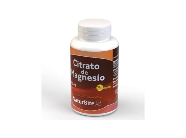 Naturbite Citrato De Magnesio 250Comp