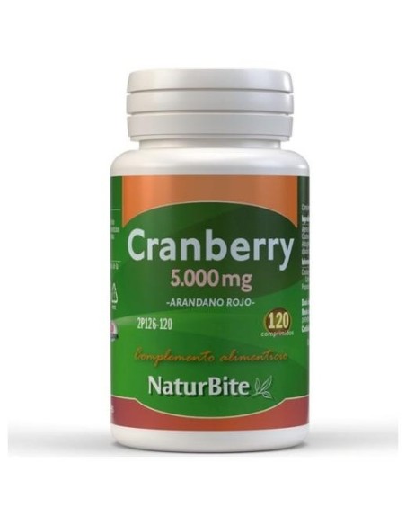 Naturbite Cranberry Arandano Rojo 5000Mg 120Comp