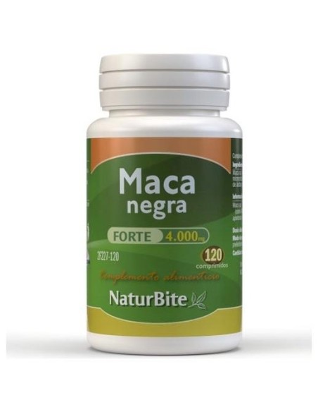 Naturbite Maca Negra Forte 4000Mg 120Comp