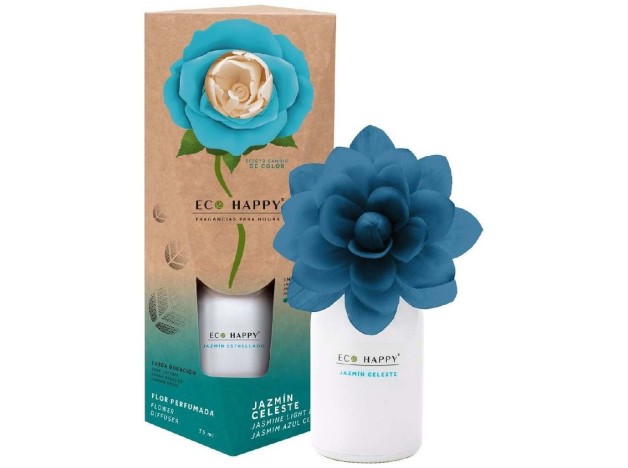 Eco Happy Ambientador Aroma Flor Jazmín Celeste...