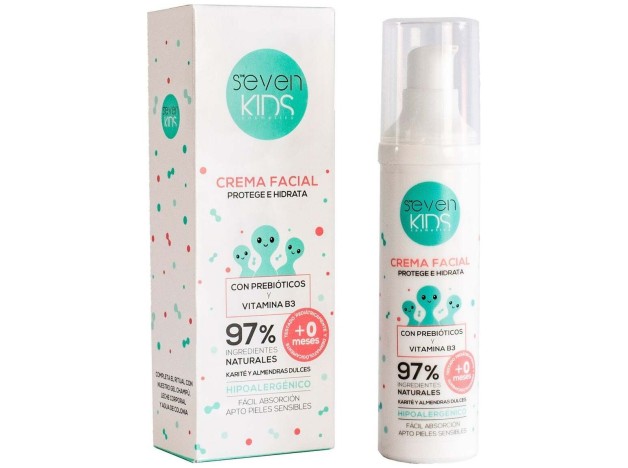 Seven Kids Crema Facial Prebióticos Y Vitamina...