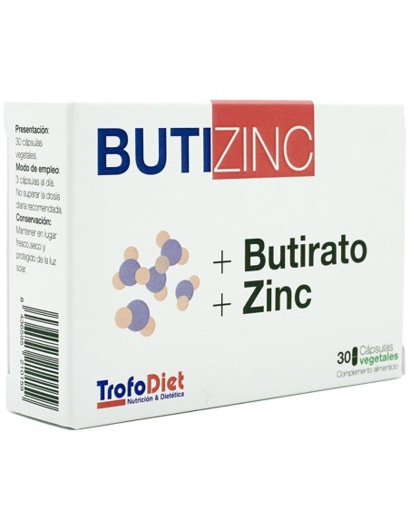Butizinc 30Cap. - Trofodiet