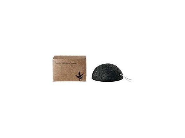 Konjac Esponja Facial Exfoliante Negra 7Gr.