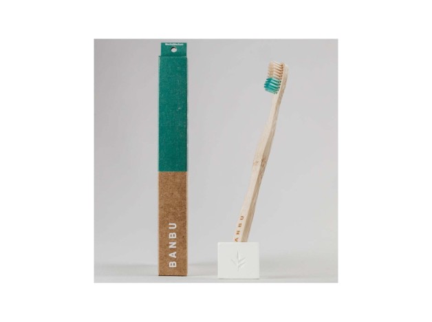 Banbu Cepillo Dental Adulto Medio Verde 1Ud