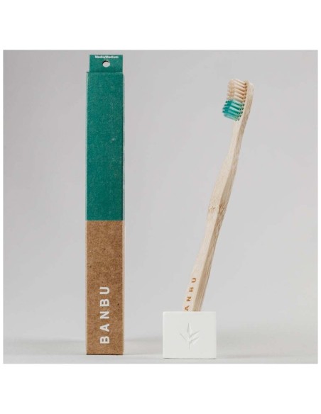Banbu Cepillo Dental Adulto Medio Verde 1Ud