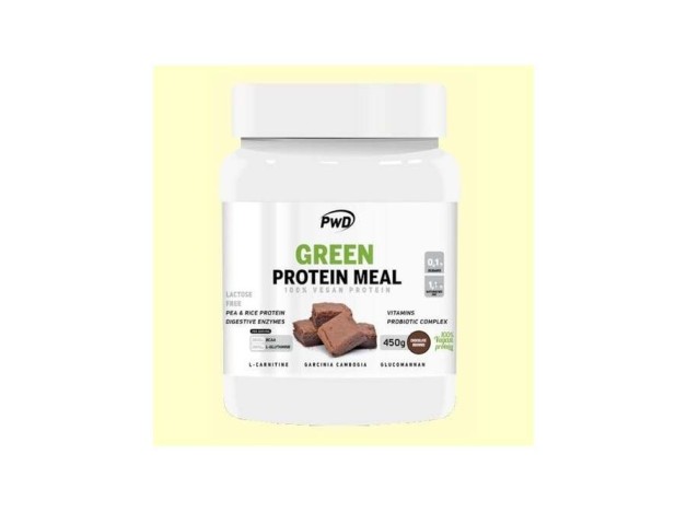 Pwd Green Protein Meal Chocolate Brownie 450G