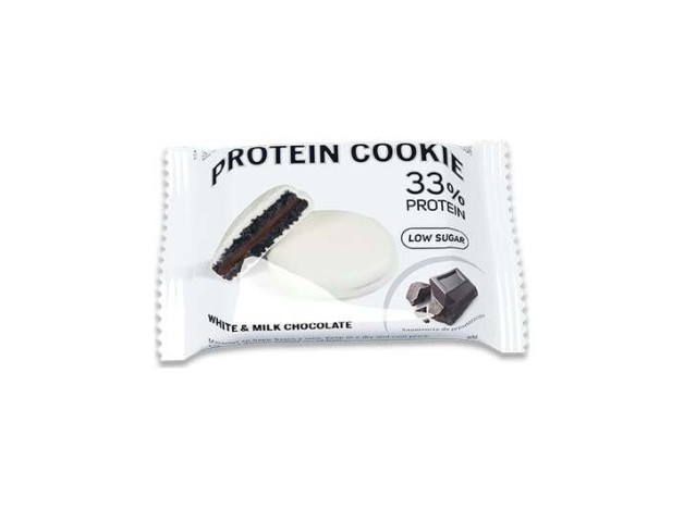 Protein Cookie 34% Protein White-Milk Choco 18Uds.