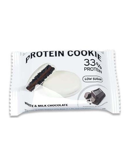 Protein Cookie 34% Protein White-Milk Choco 18Uds.
