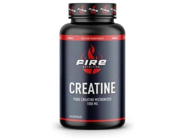 Fire Nutrition Pure Creatine 1000Mg 60Caps