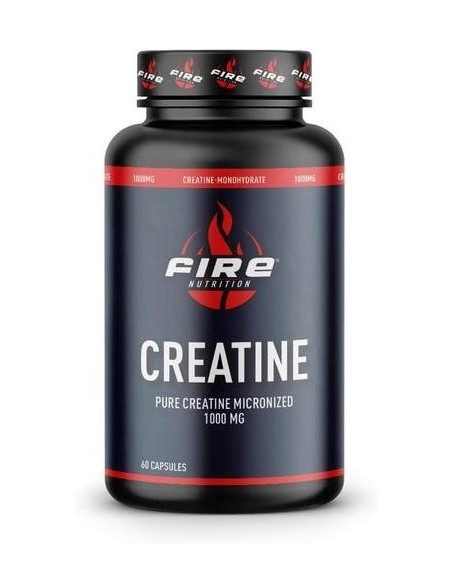 Fire Nutrition Pure Creatine 1000Mg 60Caps