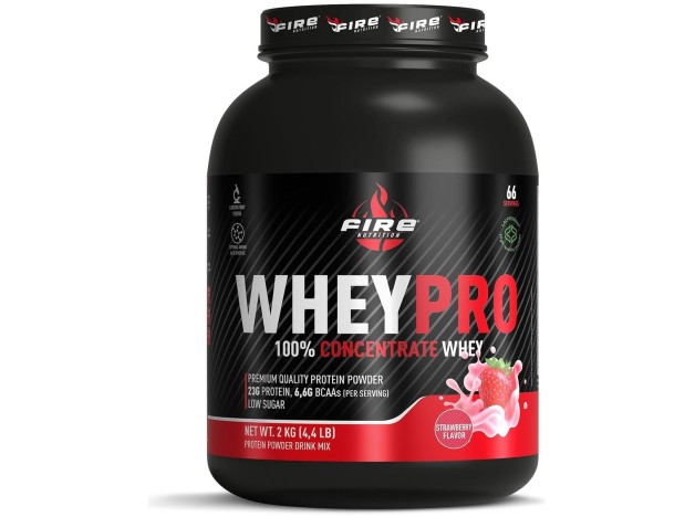 Fire Nutrition Wheypro Concentrate Strawberry 2Kg