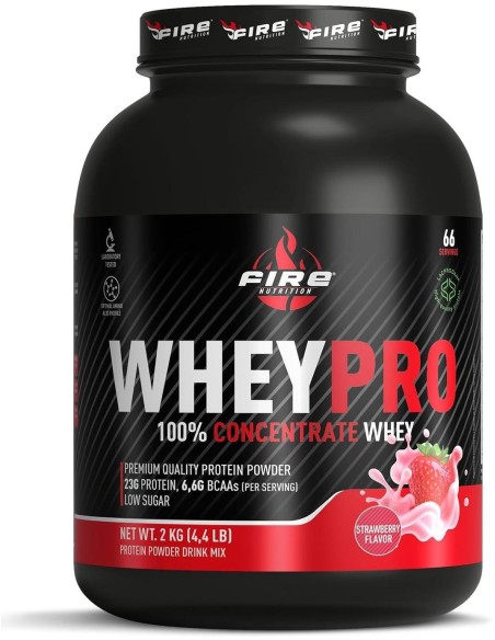Fire Nutrition Wheypro Concentrate Strawberry 2Kg