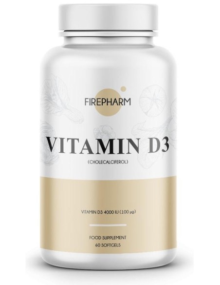 Fire Nutrition Firepharm Vitamina D3 60 Perlas
