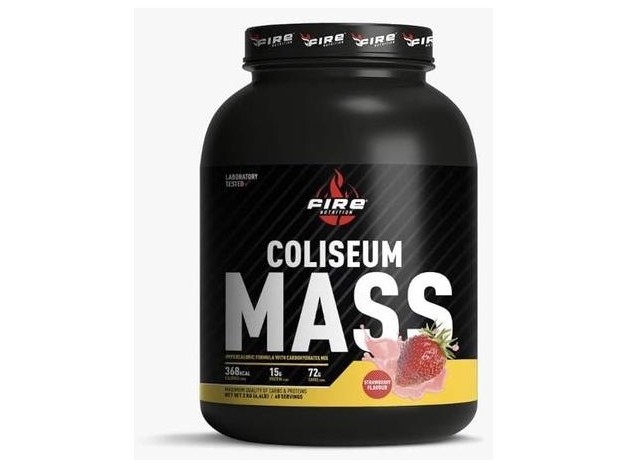 Fire Nutrition Coliseum Mass Gainer Strawberry 3Kg