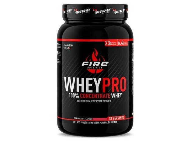 Fire Nutrition Wheypro Concentrate Strawberry 908G