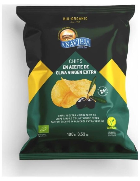 Patatas Fritas Con Aceite De Oliva 100Gr. Eco