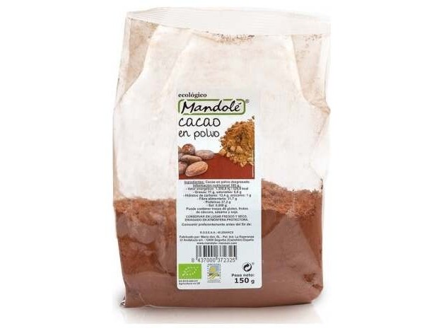 Mandole Cacao Polvo Bio 150G