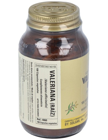 Valeriana (Valeriana Root) 300Mg.(F.P) 100Ve