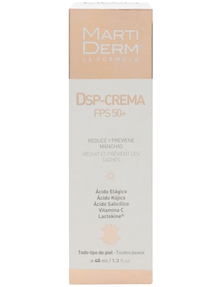 Martiderm Pigment Zero Crema Despigmentante Fps 50+, 40 Ml
