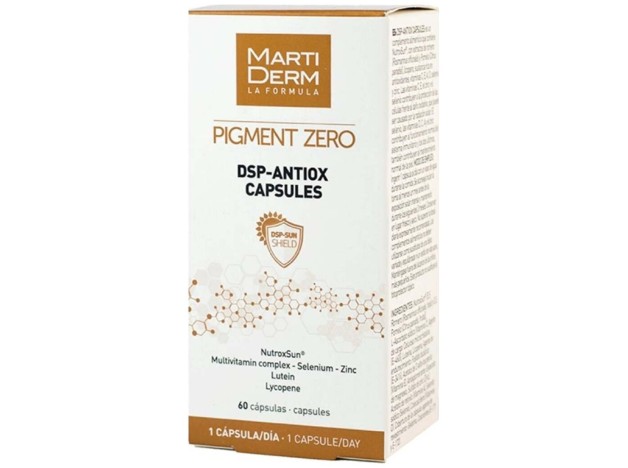 Martiderm Pigment Zero Dsp-Antiox, 60 Cápsulas