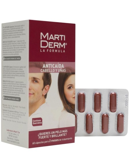 Martiderm Hair System Anticaida 60 Caps