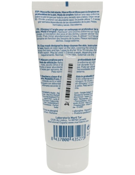 Martiderm Essentials Hidro-Mask Mascarilla Hidratante Y Reafirmante, 75 Ml