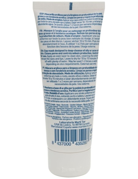 Pure-Mask Purifying Face Mask Oil %26 Acne-Prone Skin 75 Ml