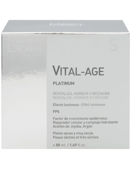 Martiderm Vital-Age Crema Piel Seca Y Muy Seca, 50 Ml