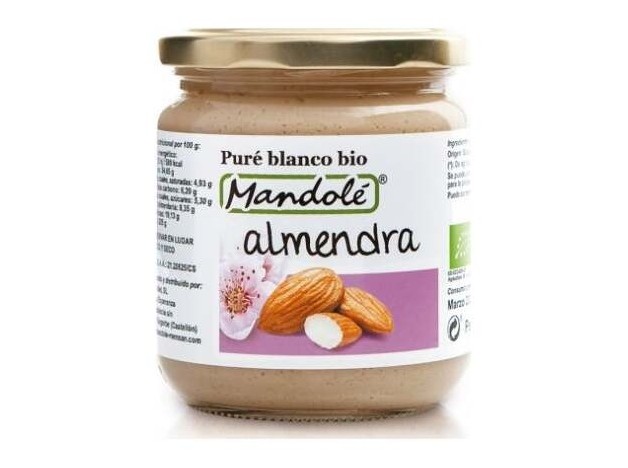 Mandole Crema Almendras Blanca Bio 325G