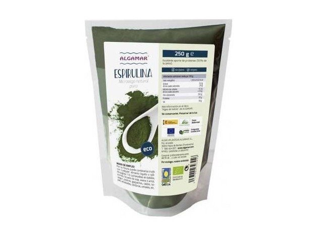 Algamar Espirulina Polvo Bio 250G