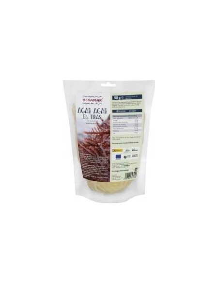 Algamar Agar Agar En Tiras 50G