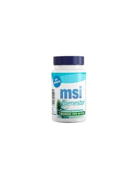 Msi Bienestar Magnesio Natural Con Colágeno 60Cáps