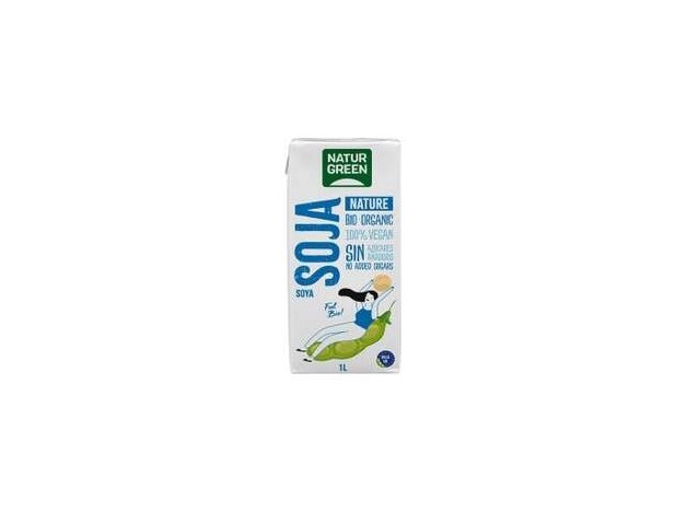 Naturgreen Bebida Ecológica De Soja Natural 1 L