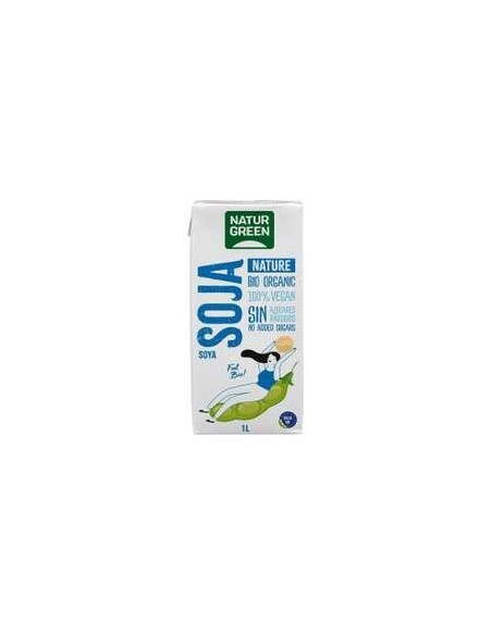Naturgreen Bebida Ecológica De Soja Natural 1 L
