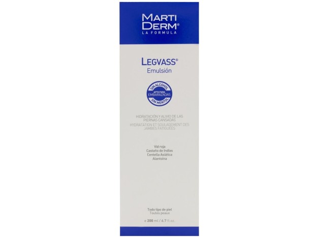 Martiderm Legvass Emulsión Hidratación Y Alivio...
