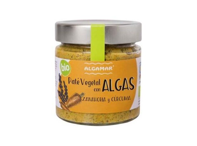 Pate De Algas Zanahoria Y Curcuma 180Gr. Bio