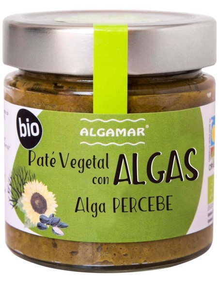 Algamar Pate Algas Percebe Bio Vegano 180G