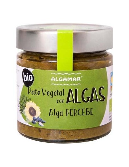 Algamar Pate Algas Percebe Bio Vegano 180G