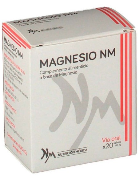 Nutricion Medica Magnesio 1G 20 Sobres