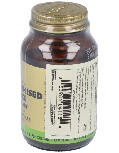 Regaliz Desglicirrizado-Raiz-(Licorice) 60V