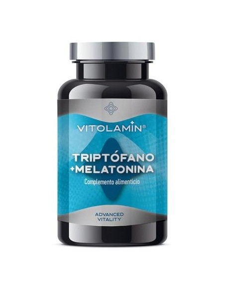Vitolamin Triptófano + Melatonina 120Comp