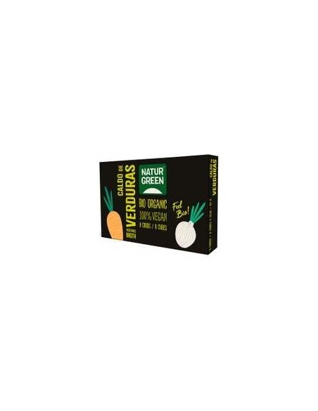 Naturgreen Cubito Ecológico De Caldo De Verduras (10X8_4 G)