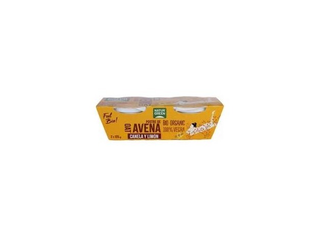 Naturgreen Postre Ecológico De Avena Con Canela...